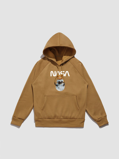 Giancarlo | Nasa Bear Print Hoodie