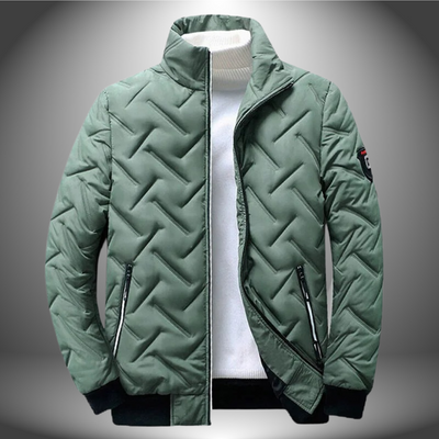 Edric | Men's quilted high-neck puffer jacket