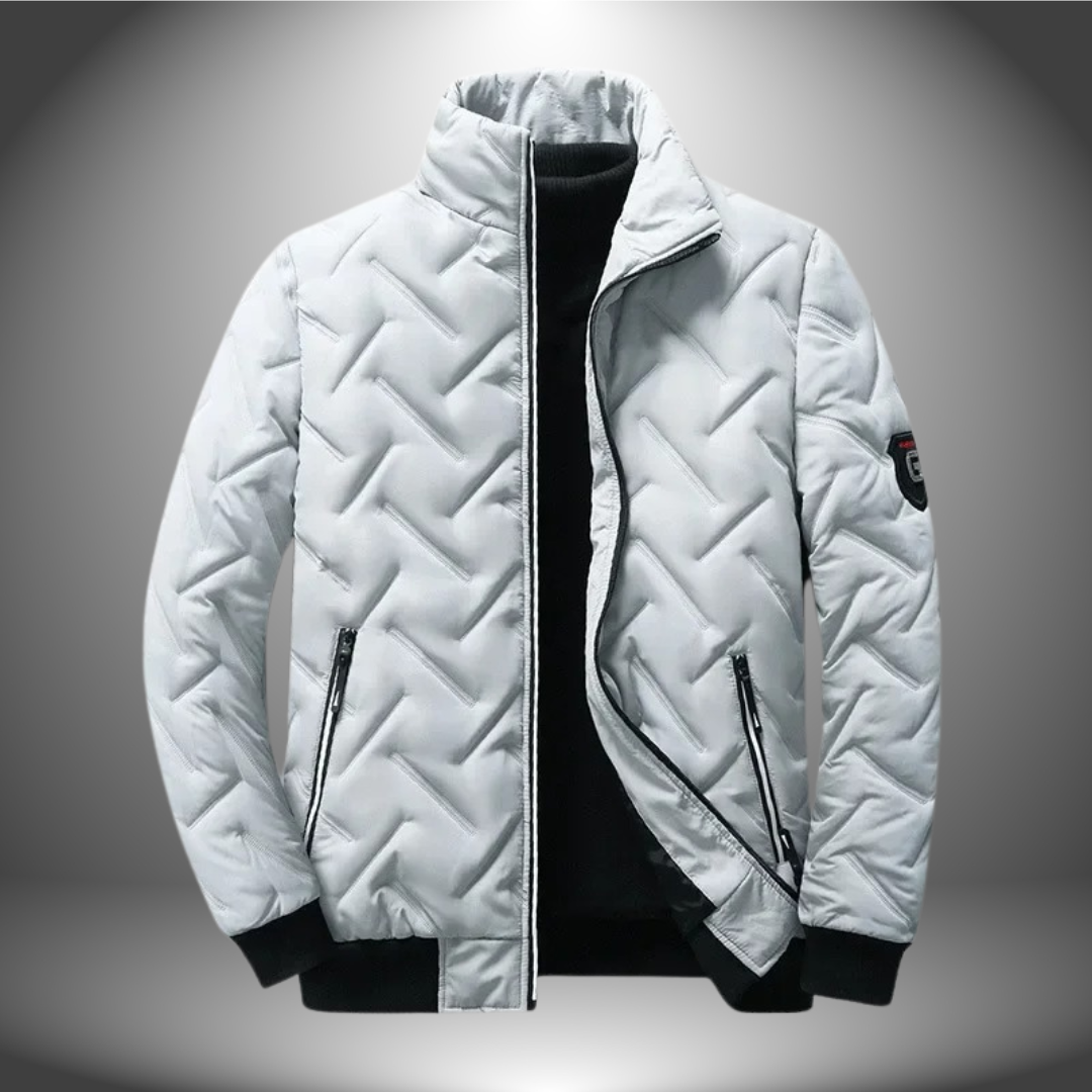 Edric | Men's quilted high-neck puffer jacket