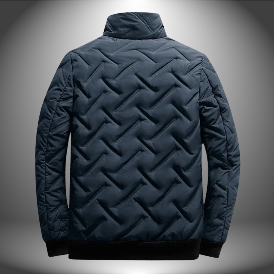 Edric | Men's quilted high-neck puffer jacket