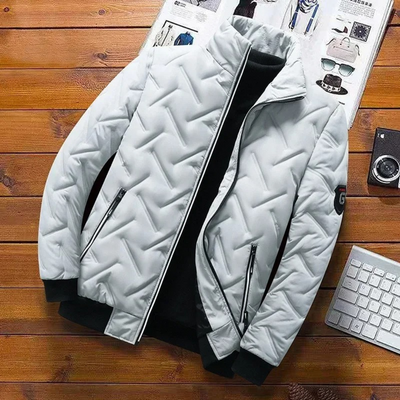 Edric | Men's quilted high-neck puffer jacket