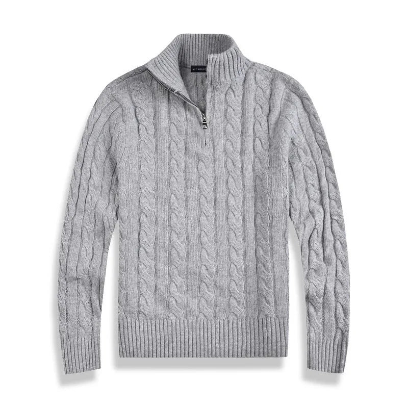 Jordi | Classic half-zip sweater