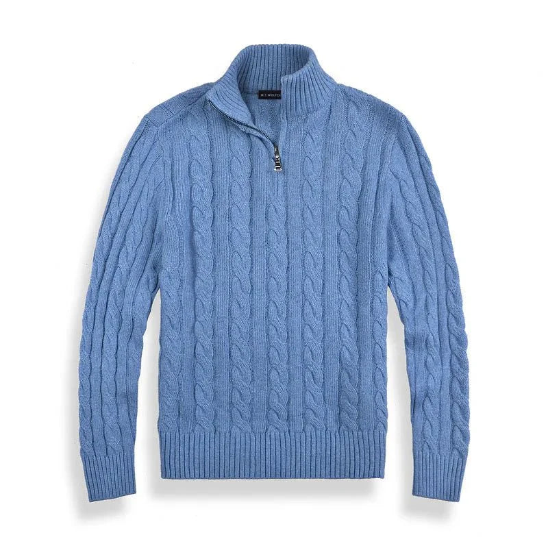 Jordi | Classic half-zip sweater