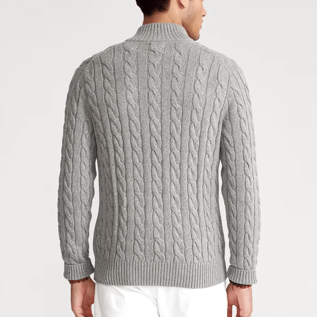Jordi | Classic half-zip sweater