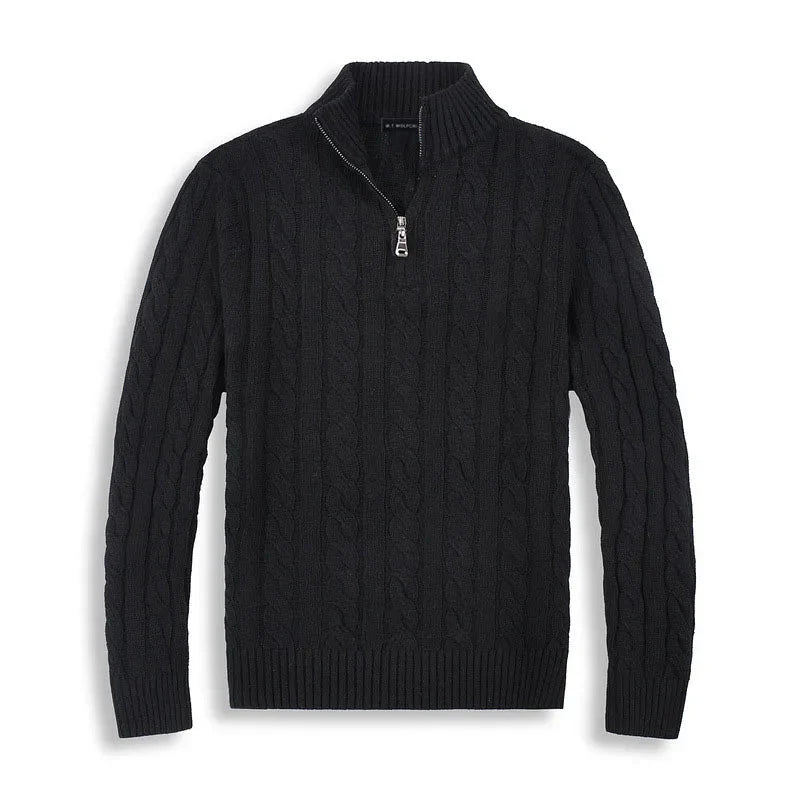 Jordi | Classic half-zip sweater