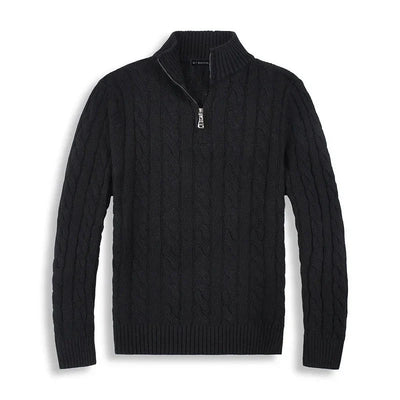 Jordi | Classic half-zip sweater