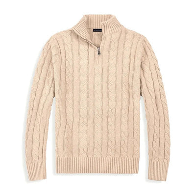 Jordi | Classic half-zip sweater
