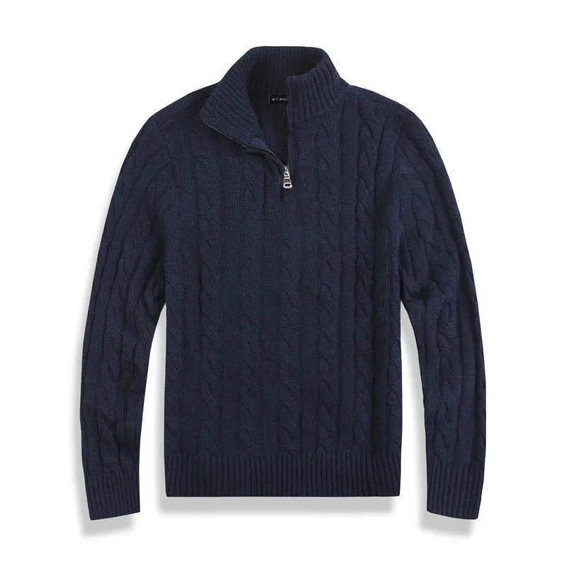 Jordi | Classic half-zip sweater