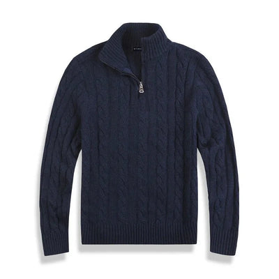 Jordi | Classic half-zip sweater