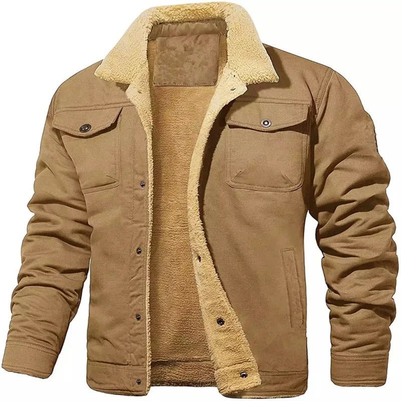 Janus | Soft wool jacket with hood and pockets