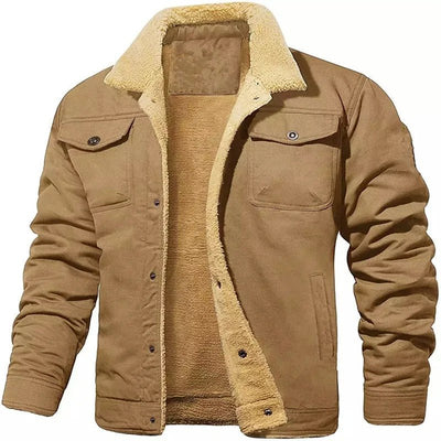 Janus | Soft wool jacket with hood and pockets