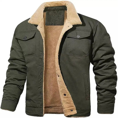 Janus | Soft wool jacket with hood and pockets