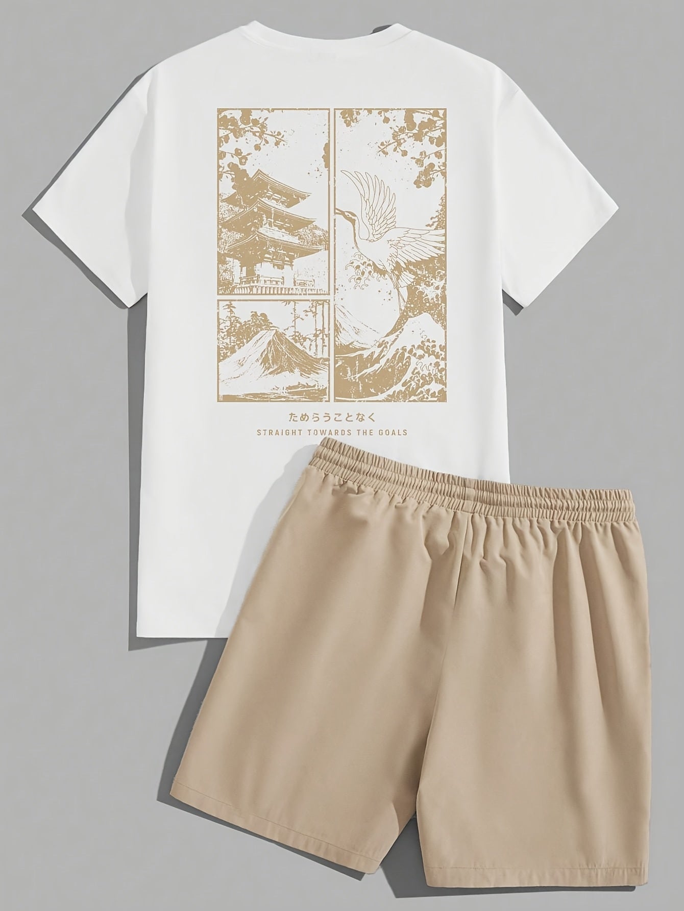 Castiel | Graphic Summer Short and Shirt Set