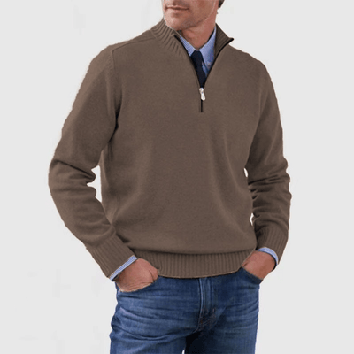 Reno | Classic half-zip sweater