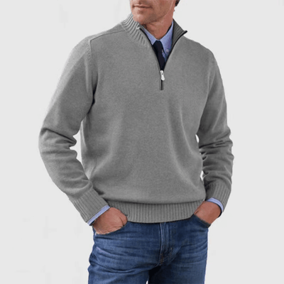 Reno | Classic half-zip sweater