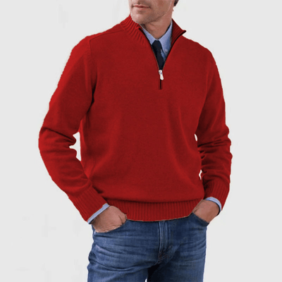 Reno | Classic half-zip sweater