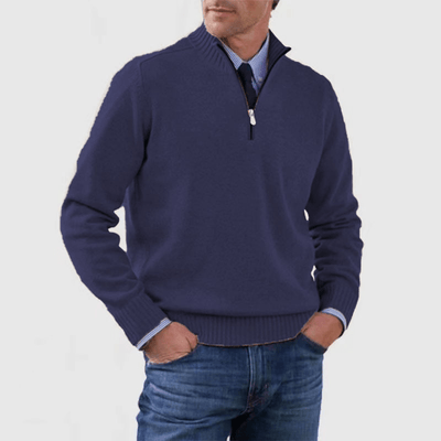 Reno | Classic half-zip sweater