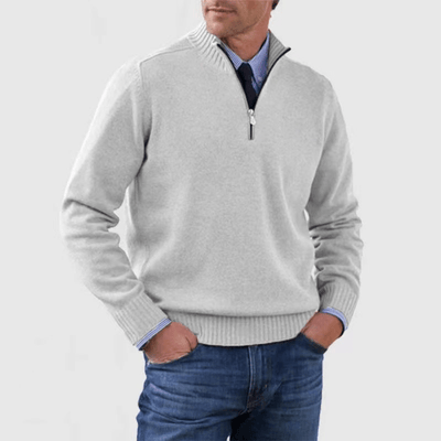 Reno | Classic half-zip sweater