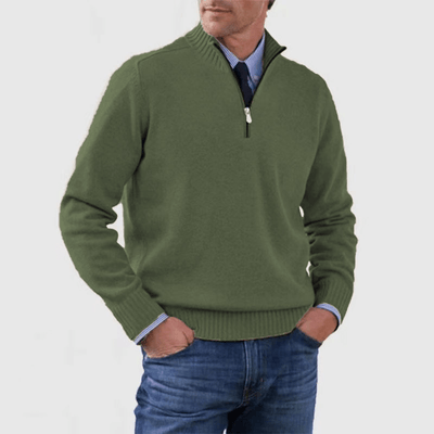 Reno | Classic half-zip sweater