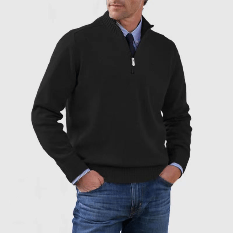 Reno | Classic half-zip sweater