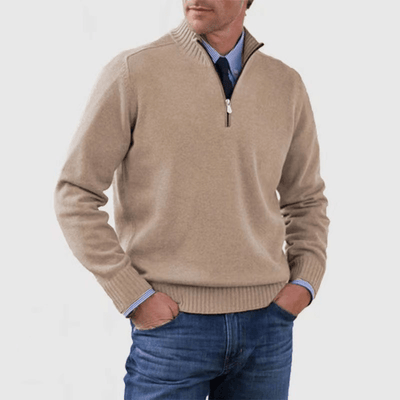 Reno | Classic half-zip sweater