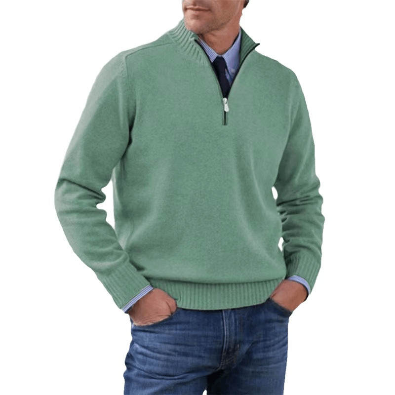 Reno | Classic half-zip sweater