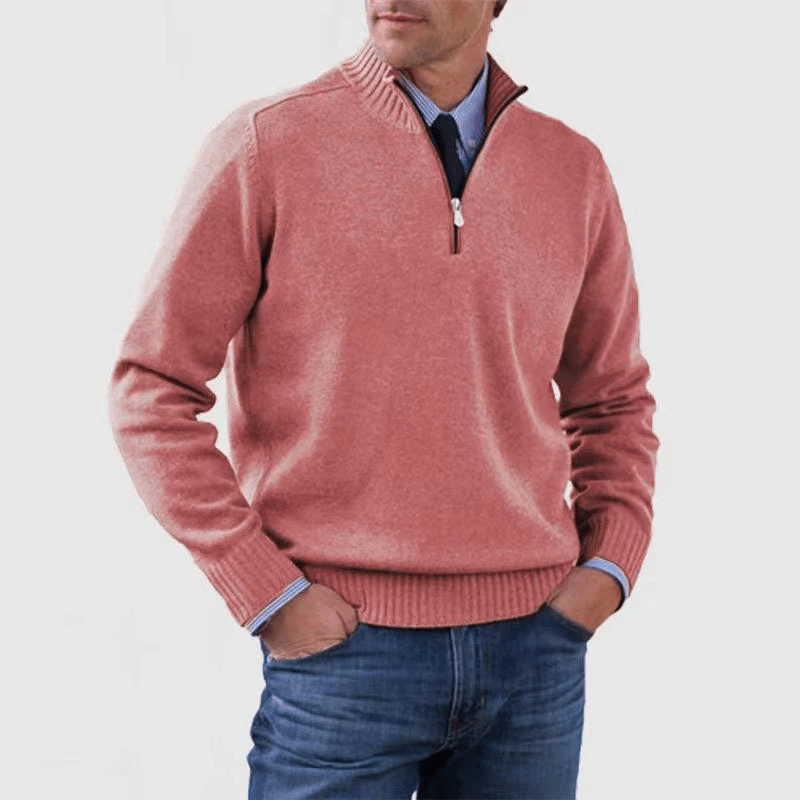 Reno | Classic half-zip sweater