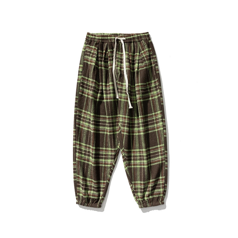 Anacleto® | Plaid Joggers