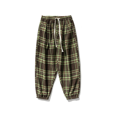 Anacleto® | Plaid Joggers