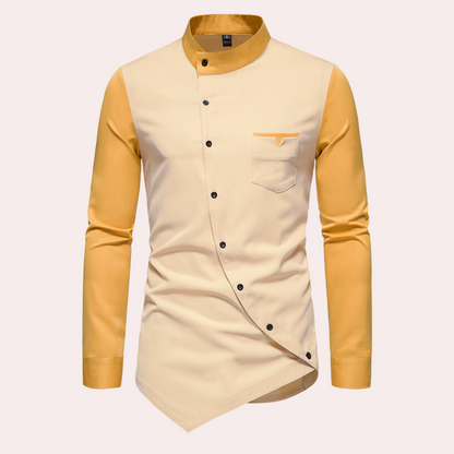Joel® | Asymmetrical Shirt For Men