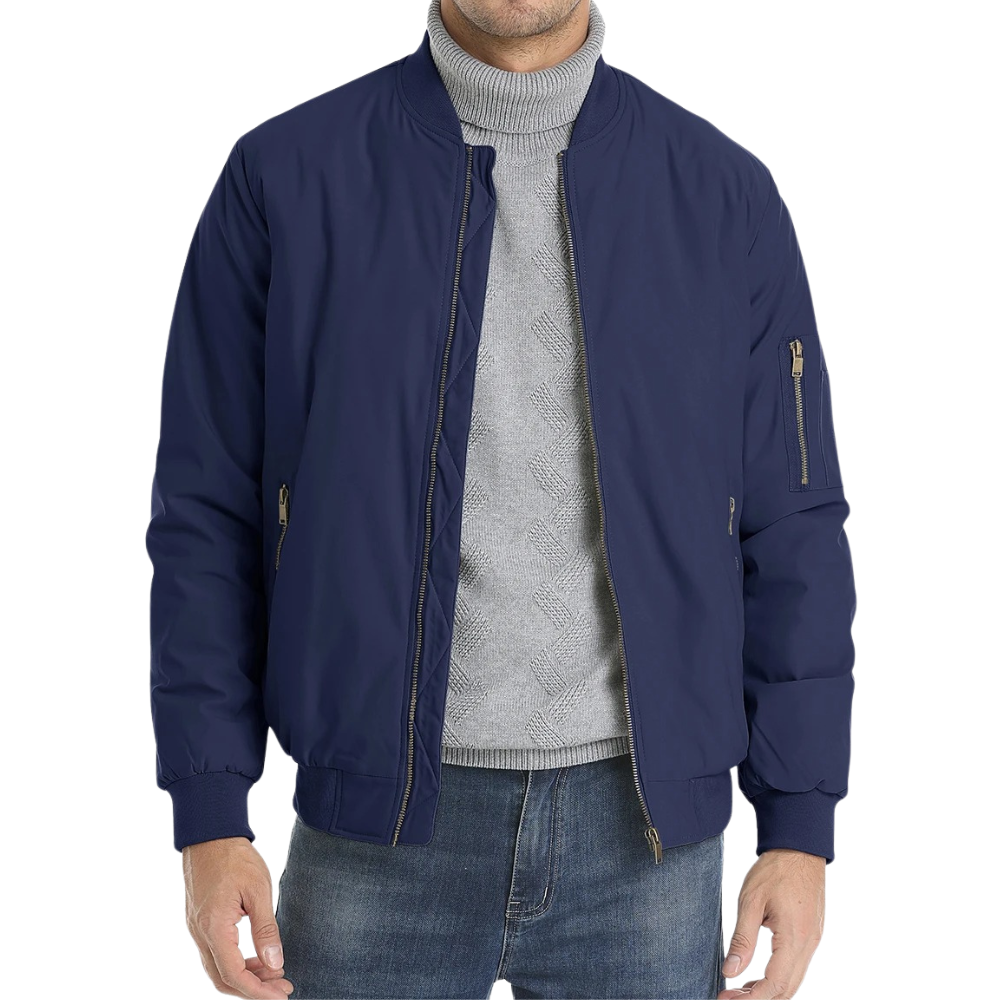 Knox | Padded Warm Bomber Jacket