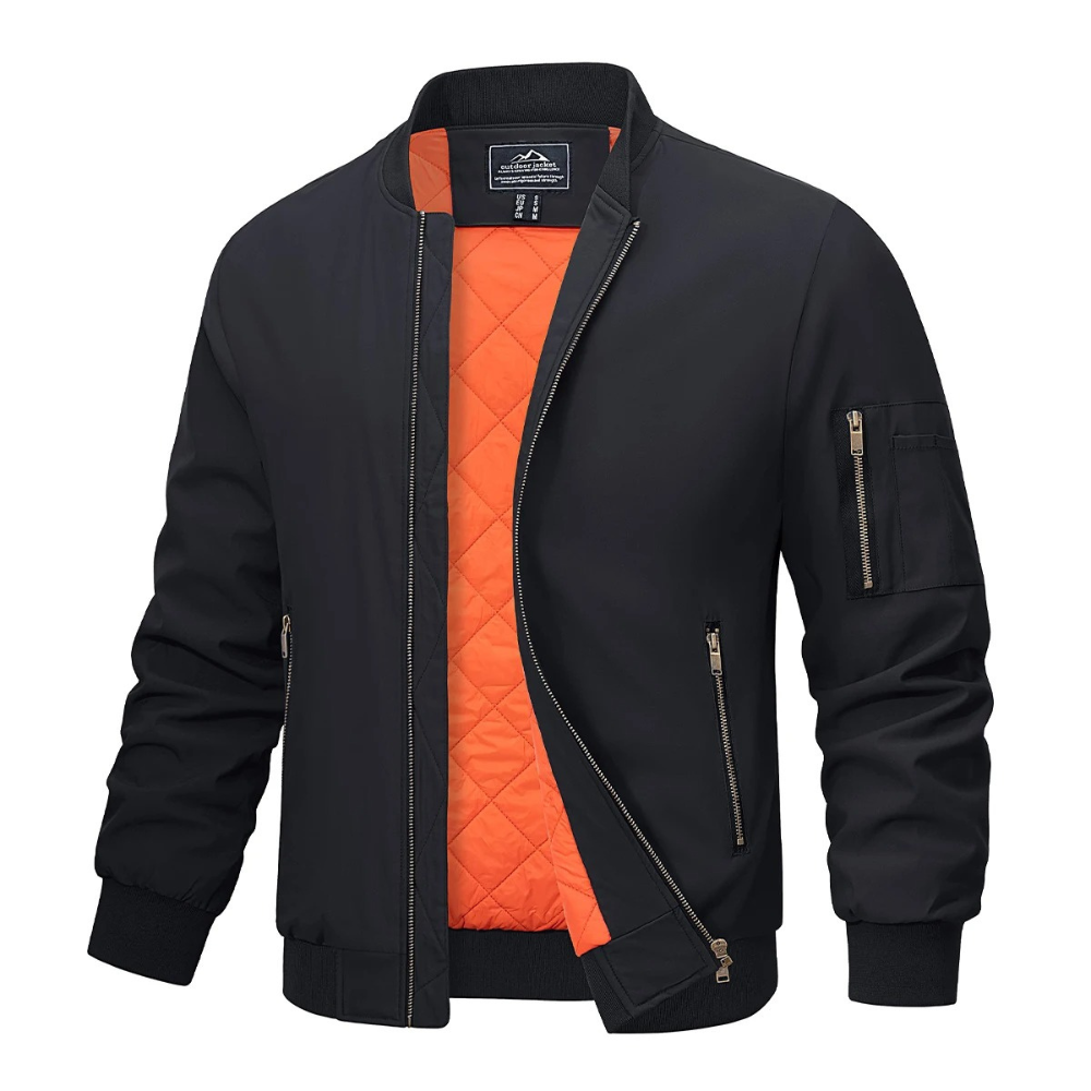 Knox | Padded Warm Bomber Jacket