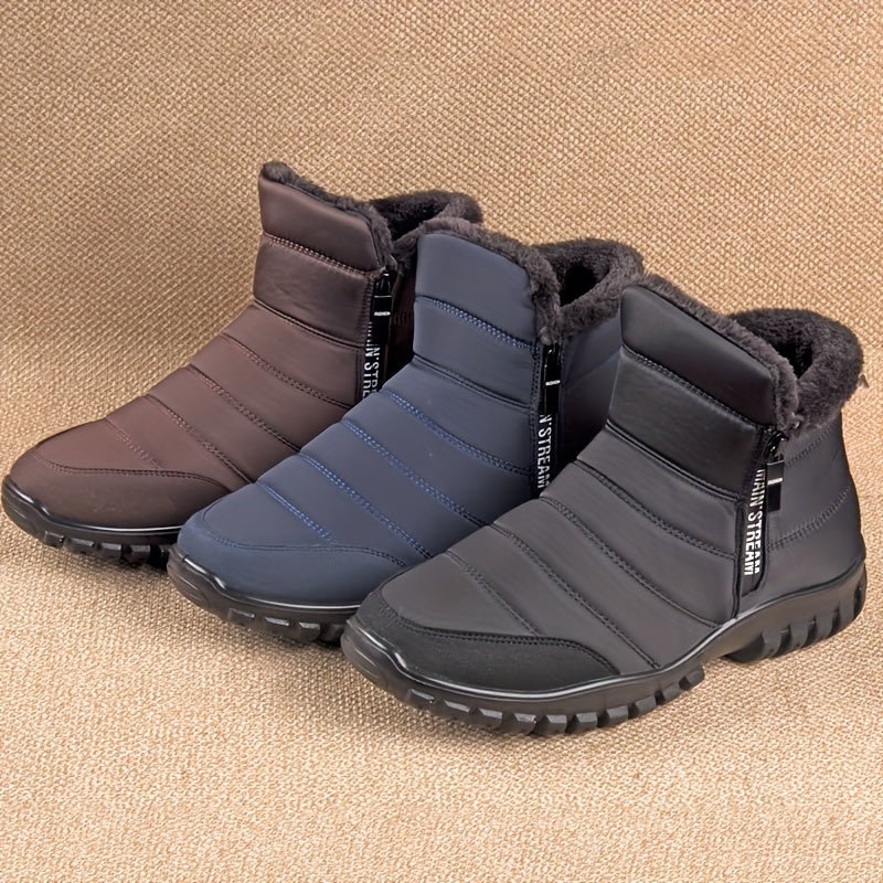 Gallo | Warm winter boots with zipper and profile sole