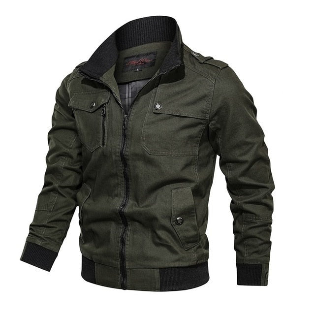 Naser | Timeless transitional jacket with zipper
