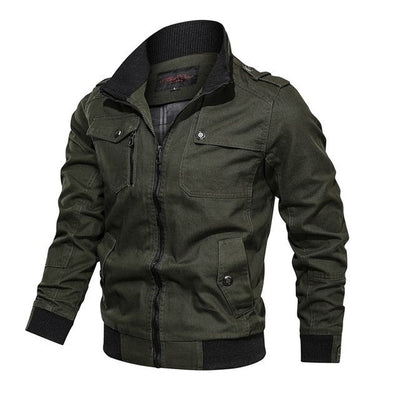 Naser | Timeless transitional jacket with zipper