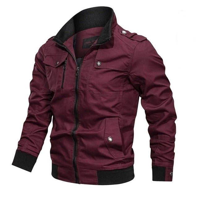Naser | Timeless transitional jacket with zipper