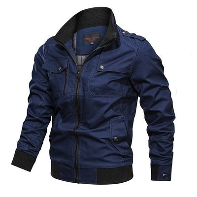 Naser | Timeless transitional jacket with zipper