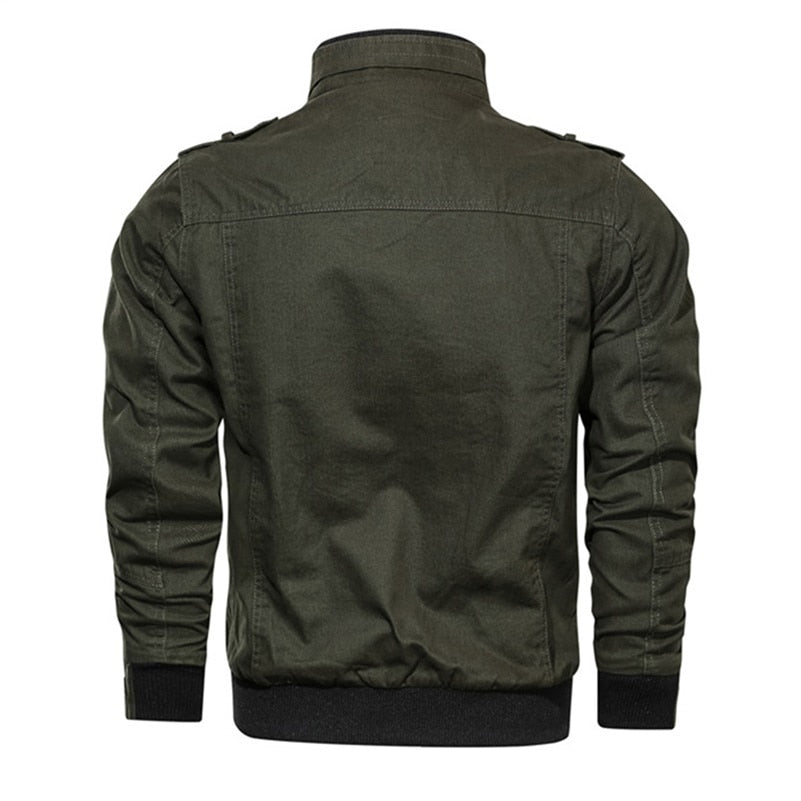 Naser | Timeless transitional jacket with zipper