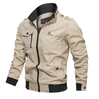 Naser | Timeless transitional jacket with zipper