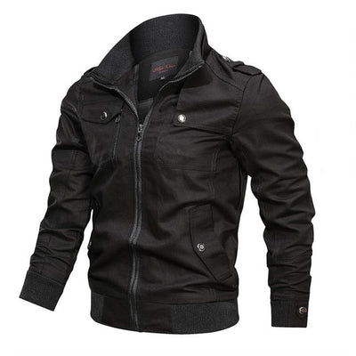 Naser | Timeless transitional jacket with zipper