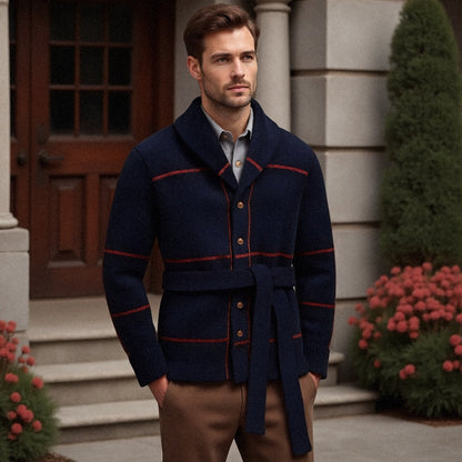 Ivo® | Luxury Knitted Sweater Coat With Belt