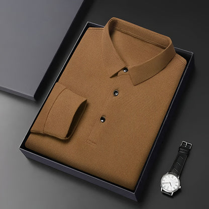 Alfonso® | Luxury Polo With Long Sleeves