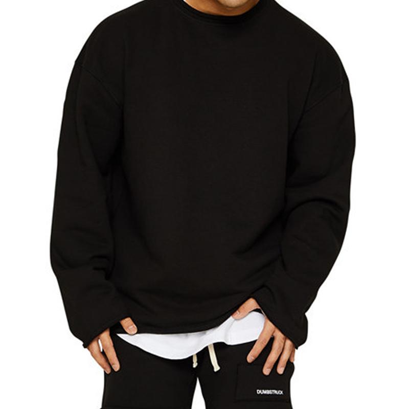 Men's Rond Neck Loose Fit  Casal Sweatshirt
