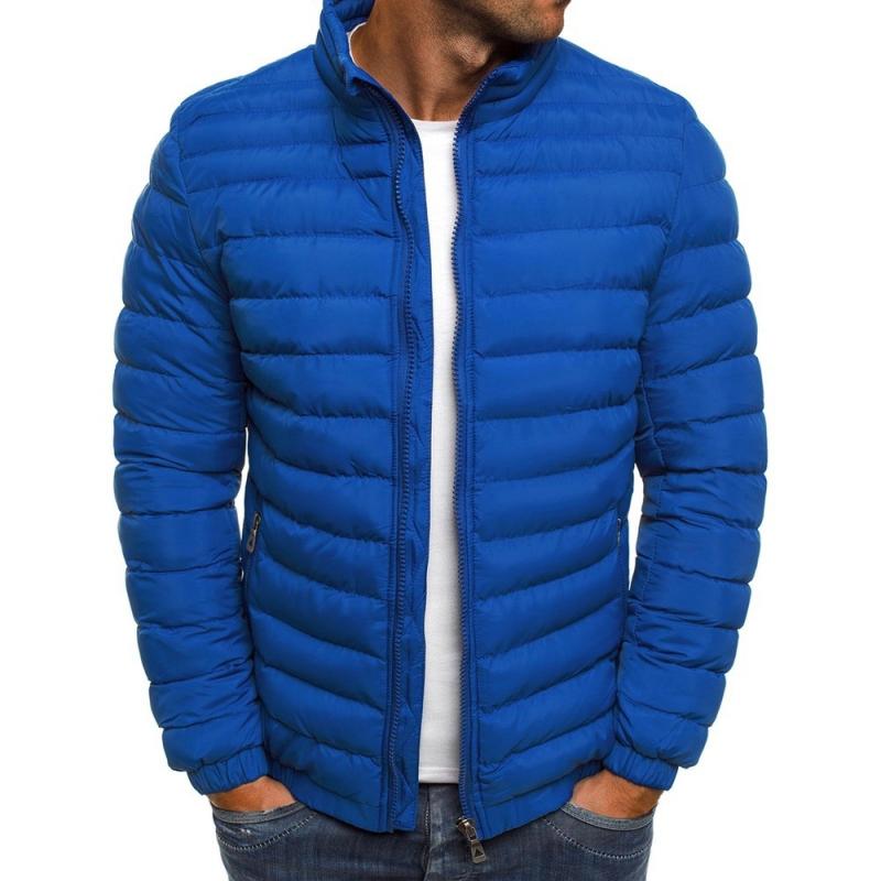Men's Casal Stand Collar Long Sleeve Padded WarSliFit Jacket
