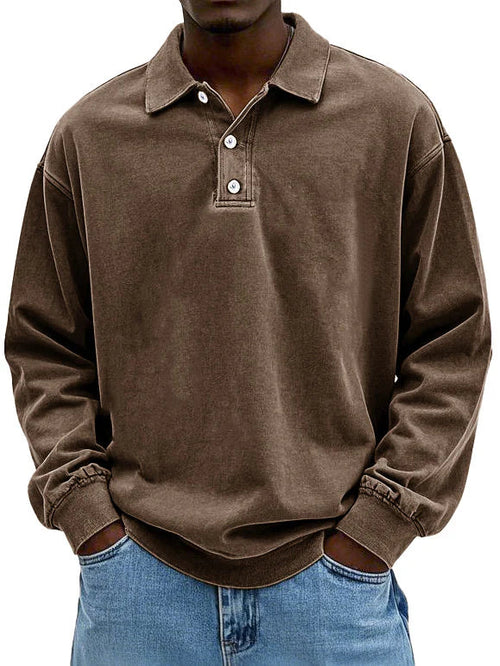 Neal | CASUAL POLO SWEATER
