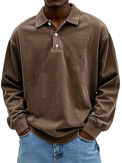 Neal | CASUAL POLO SWEATER