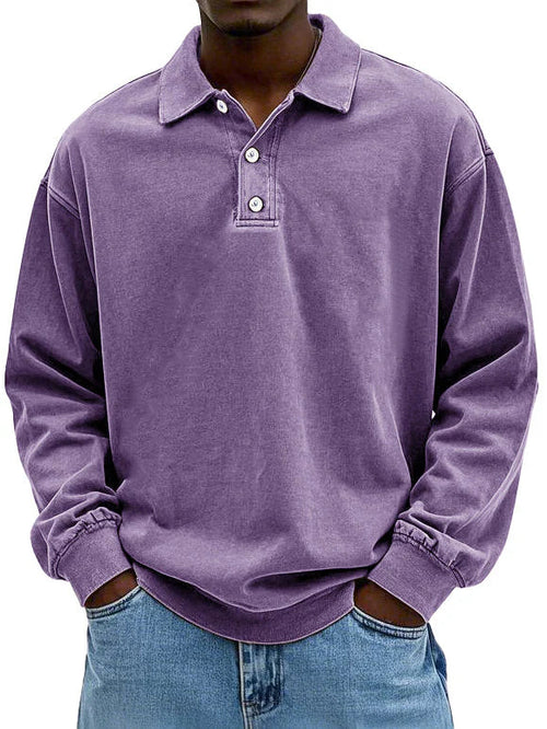 Neal | CASUAL POLO SWEATER