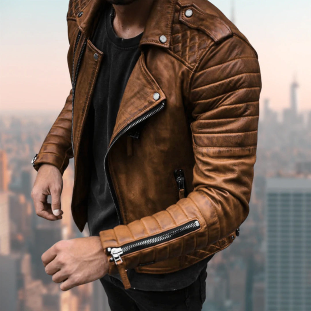 Jenkin® | Premium Leather Jacket For Men