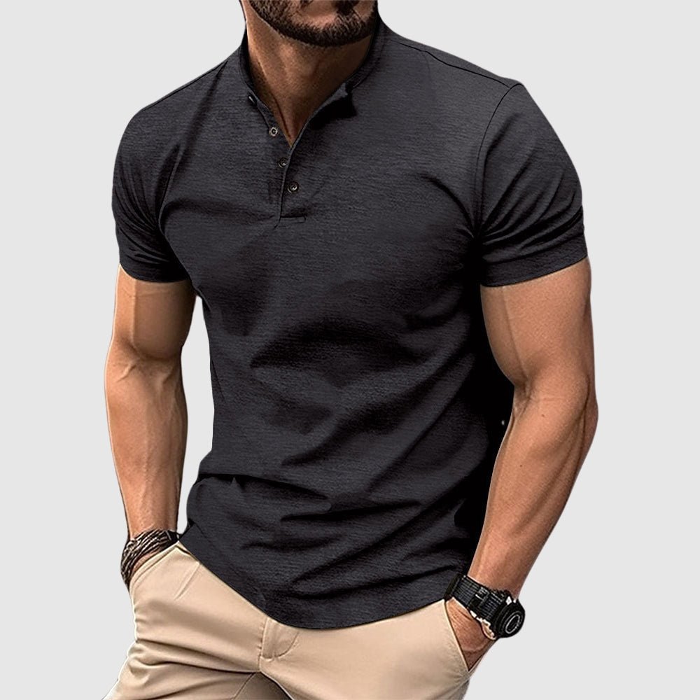 Tyrone® | Henley Lightweight Polo For Summer