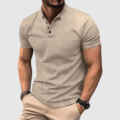 Brendan® | Henley Lightweight Polo For Summer